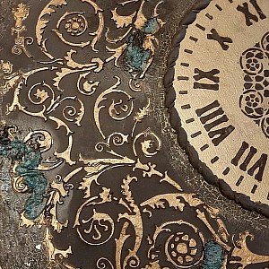 Трафарет - Путь Изобилия - Фотография интерьере 3