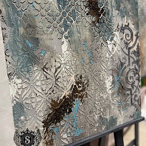 Трафарет - Калейдоскоп - Фотография интерьере 10