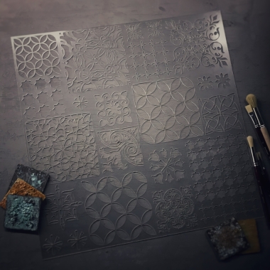 Трафарет - Пэчворк