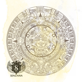 Трафарет - Календарь Майя Трафарет - Календарь Майя