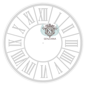 Трафарет - Римские часы 05