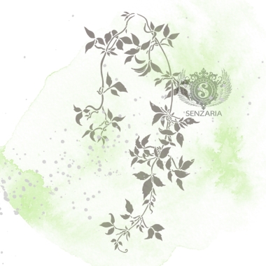 Трафарет - Клематис 5