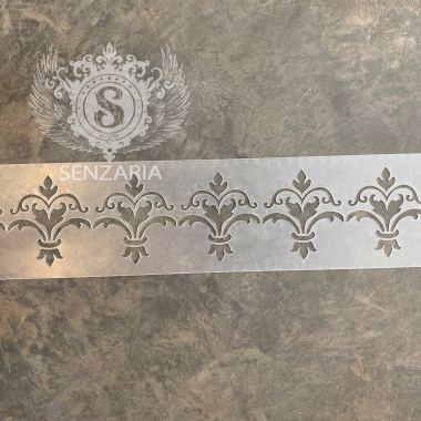 Трафарет - Сензария бордюр 1