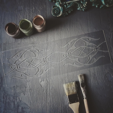 Трафарет - Лиможское кружево