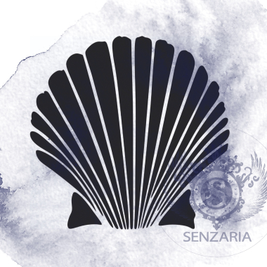 Трафарет - Раковина гребешка