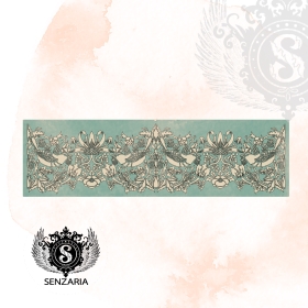 Трафарет - Клубничный воришка бордюр